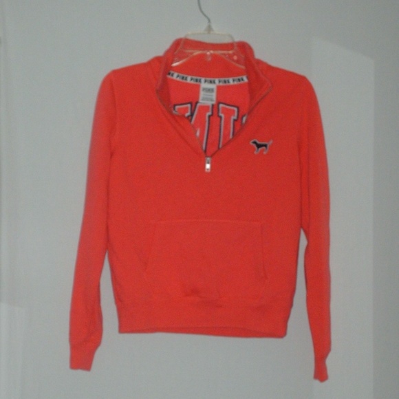 Sweat à Zip 1/4 Victoria's Secret PINK Avec Motif Chien - Neuf Avec étiquette (NWT)